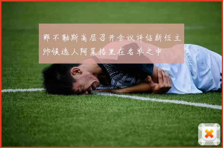 那不勒斯高层召开会议评估新任主帅候选人阿莱格里在名单之中